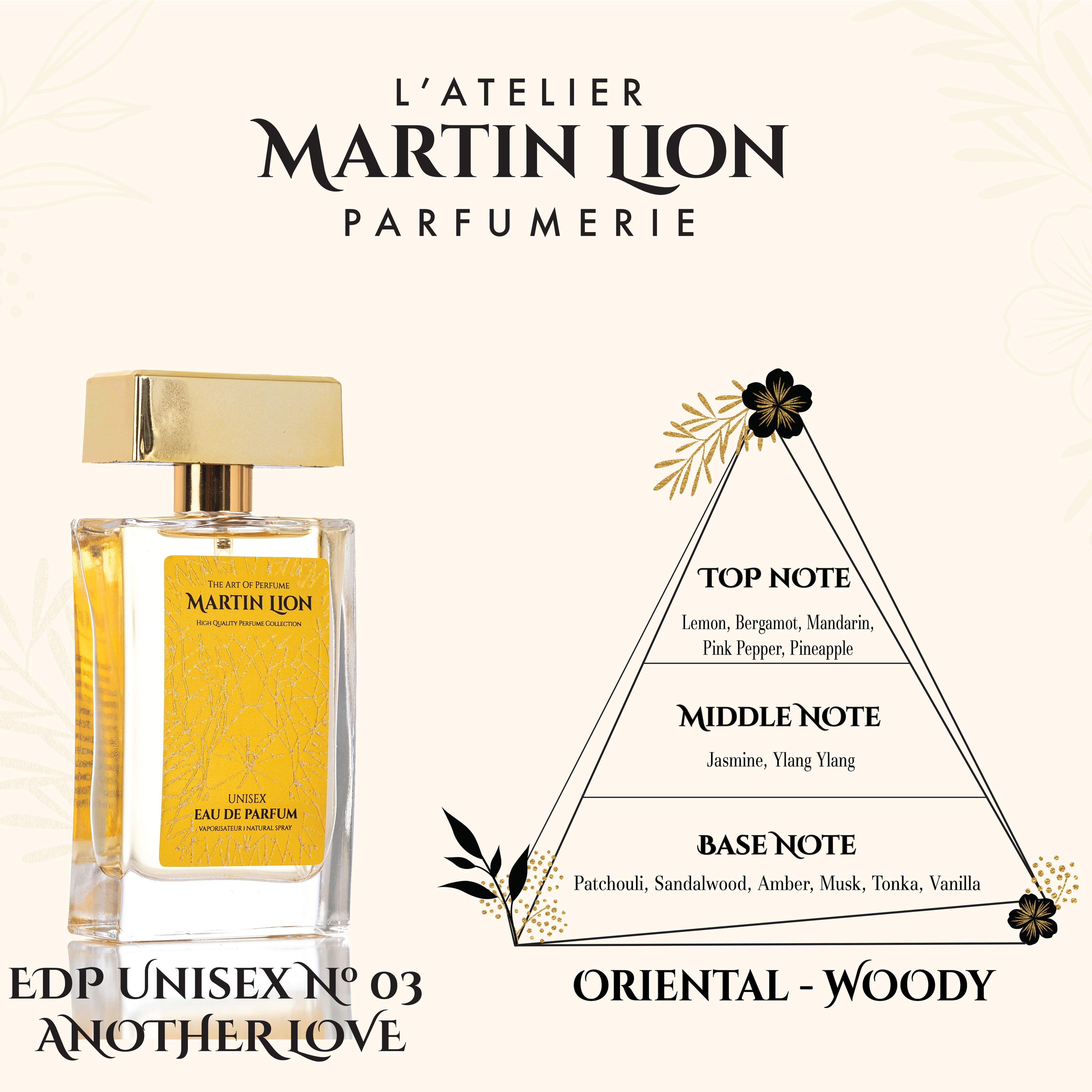 ANOTHER LOVE – Martin Lion EDP Unisex Nº 03 - 50 ml
